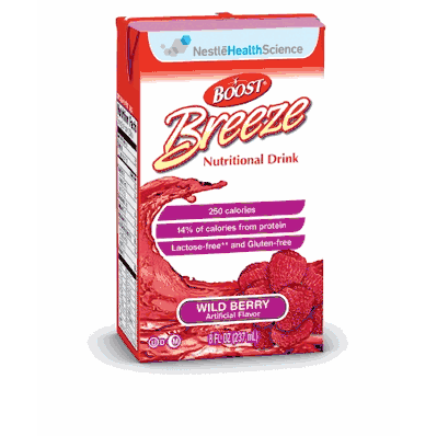 Oral Supplement, Size 8 oz. Carton Wild Berry Flavor, 250 Calories