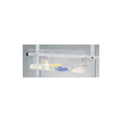 Organizer - Organizer, Lg Clr Plast W/Clr Sli