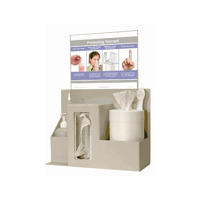 Organizer, Quartz-abs Plastic, Wallmount - Me