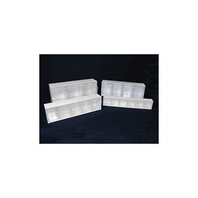 ORGANIZER, TILT BIN, 3-COMPARTMENT