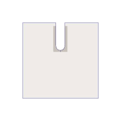 Orthopedic Drape, 48" x 52" Poly U Drape