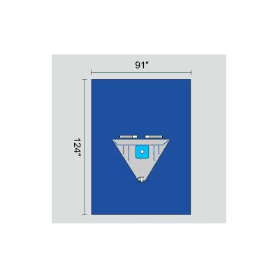 Orthopedic Drape Knee Arthroscopy Drape With