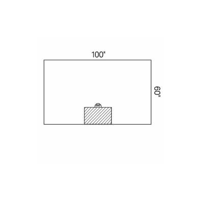 Orthopedic Drape Ortho Bar Drape 60 W X 100 L