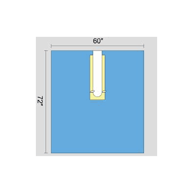 Orthopedic Drape U-drape 60 W X 72 L Inch Ste