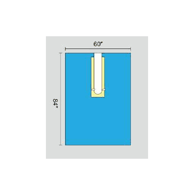 Orthopedic Drape U-drape 60 X 84 Inch Sterile