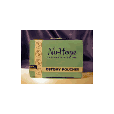 Ostomy Pouch 11 Inch Length 7/8 Inch Stoma Dr