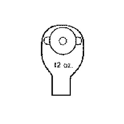 Ostomy Pouch 11 Inch Length 7/8 Inch Stoma Dr