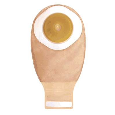 Ostomy Pouch 12", 1-1/2" Stoma, TRANSPARENT