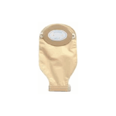 Ostomy Pouch Nu-flex One-piece System 1-1/8