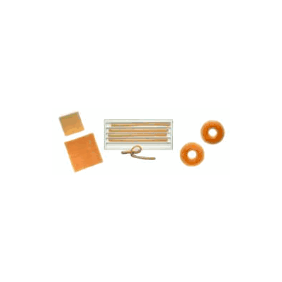 Ostomy Skin Barrier 4 X 4 Inch - Wafer, Barri