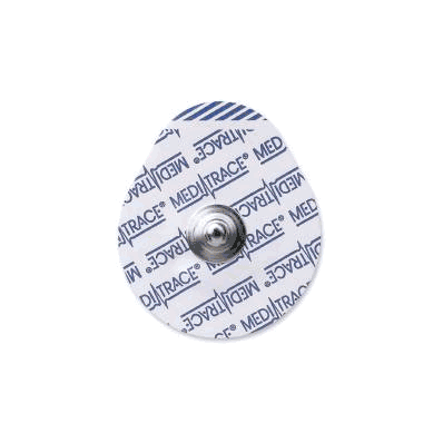Oval Shape EKG Snap Electrode 1-3/8"