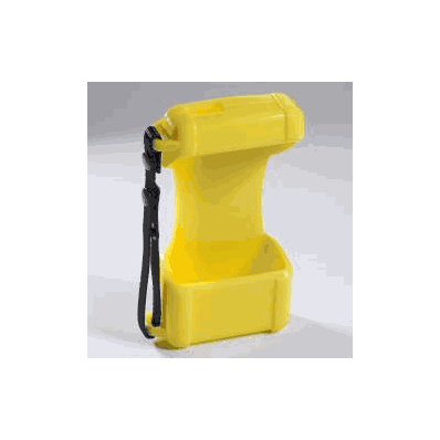 Oximeter Boot With Strap Rubber, Yellow With Strap