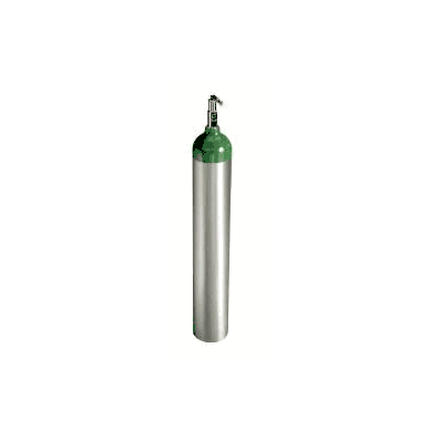 Oxygen Cylinder E, 680 Lt, 25.93 L X 4.38 D I