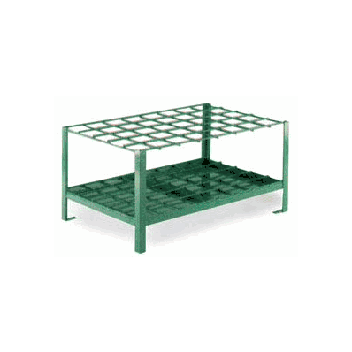 Oxygen Cylinder Holder, Green, Capacity 40