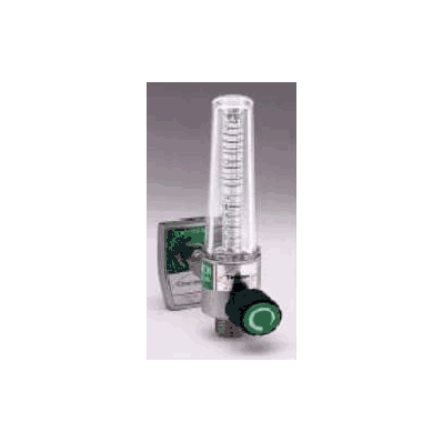 Oxygen Flow meter, 1/2 - 25 LPM, 50 Psi