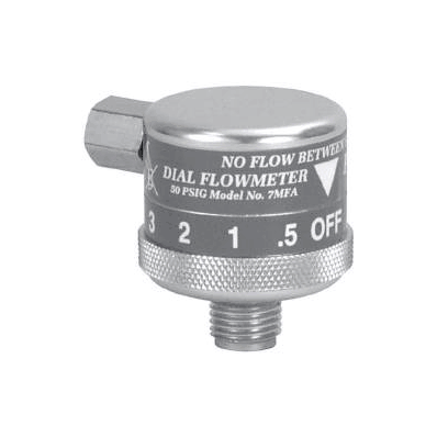 Oxygen Flowmeter The Dial Flowmeter 0-25 Lpm