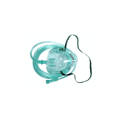 Oxygen Mask Amsure - Mask, Oxy Conc Med Adlt