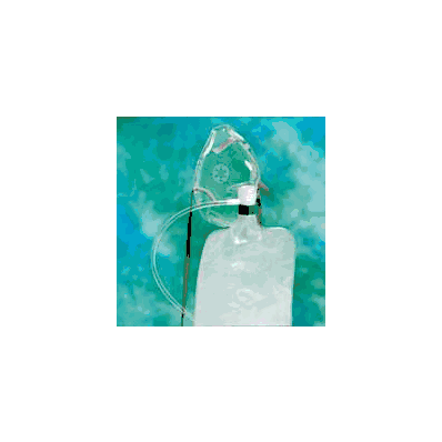 Oxygen Mask Elongated One Size Fits Most Adju