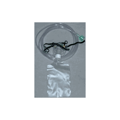 Oxygen Mask - Mask, Oxygen Nonrebr Inf 7' Tu(