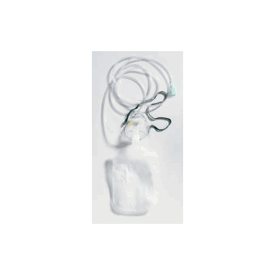 Oxygen Mask Mckesson Elongated Adult Braid -