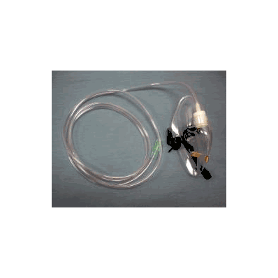 Oxygen Mask Mckesson Elongated Adult Braid -