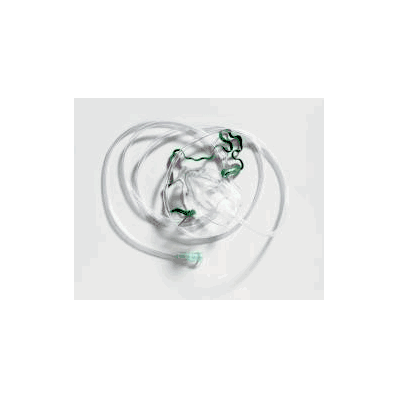 Oxygen Mask Mckesson Standard Adult Braid - M
