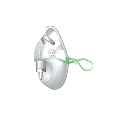 Oxygen Mask Under The Chin, Elongated - Mask,