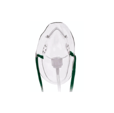 Oxygen Mask Under The Chin One Size Fits Most