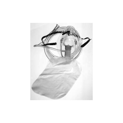 Oxygen Mask Under The Chin One Size Fits Most