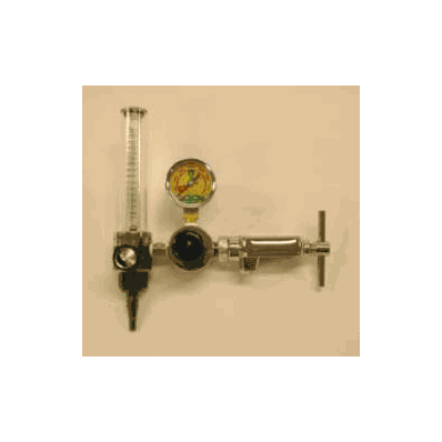 Oxygen Regulator Adjustable Flow 1 - 15 Lpm -