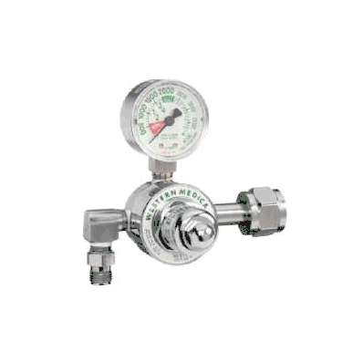 Oxygen Regulator, Preset Single Stage Type with CGA-540 Nut