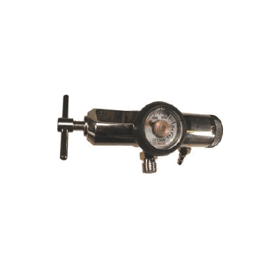Oxygen Regulator Solid Brass With Chrome Fini