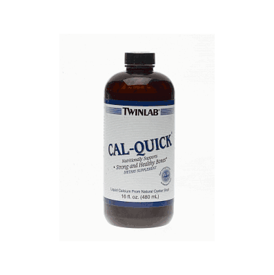 Oyster Calc 500mg+D 400iu Liq 16oz Bt - Medli