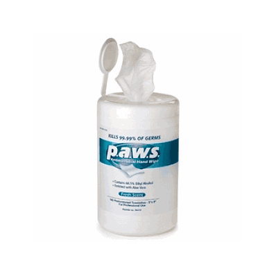 P. A.W. S Personal Antimicrobial Wipes - Wipe