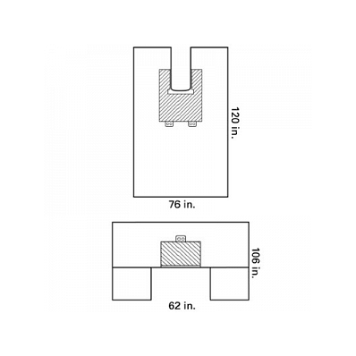 Pack, IV, Surgical, U Bar - Medline