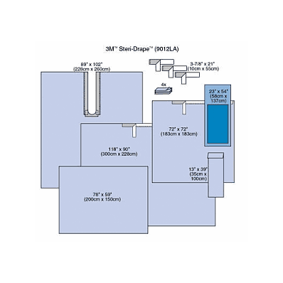 Pack, Steridrape, Orthopaedic, W/Access - Med
