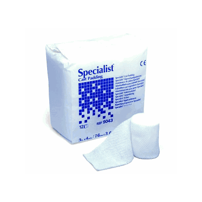 Pad, Cast, 4"X4yd, 12/Pk