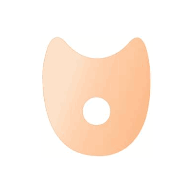 Pad, Corn Sft Aperature 1/8 N/Adhsv (100/Pk)