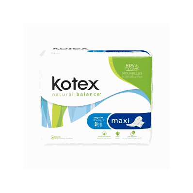 Pad, Maxi, Reg Absorb, Kotex 24 Pack - Medlin