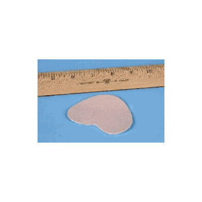 Pad, Moleskin Heart Shape #210 (100/Bg) - -