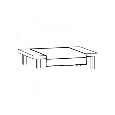 Pad, Prep, Surgical, 24"X44", Non-sterile - M