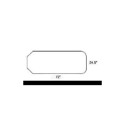 Pad, Stretcher F/Hausted 31680 24.5x72x4" -