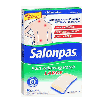 Pain Relief, Patch, 3.1% - 6% - 10% Strength