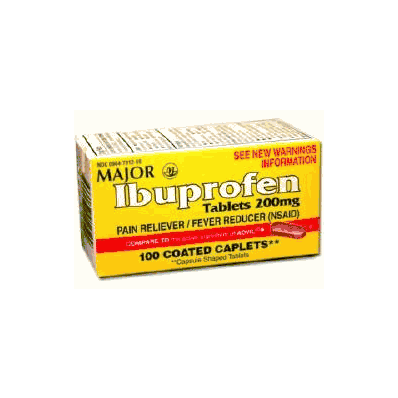 Pain Reliever, 200 mg Ibuprofen