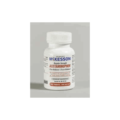  Pain Reliever, 325 mg Acetaminophen Tablet