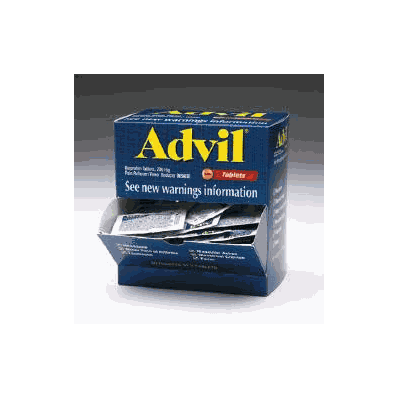 Pain Reliever Advil Tablet 100 Per Bottle 20