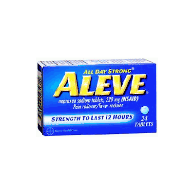 Pain Reliever Aleve Tablet 24 Per Bottle 220