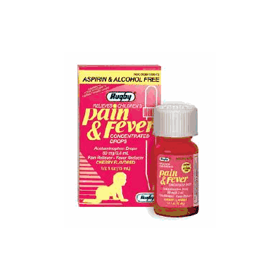 Pain Reliever Apap Drops 15 Ml 80 Mg / 0.8 M