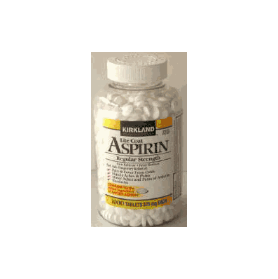 Pain Reliever Aspirin Enteric Coated Tablet