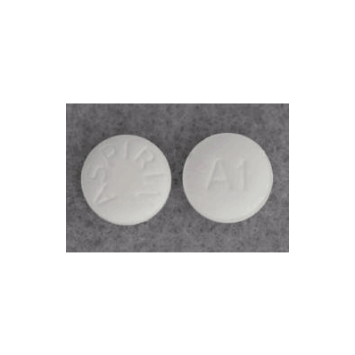 Pain Reliever Aspirin Tablet 100 Per Bottle 3